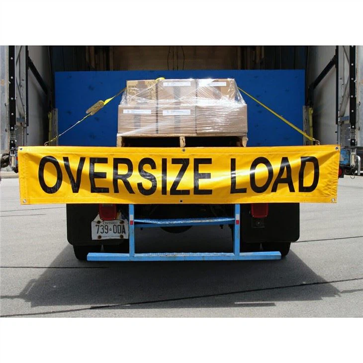Long Vehicle Trailer Road Reflective Banner