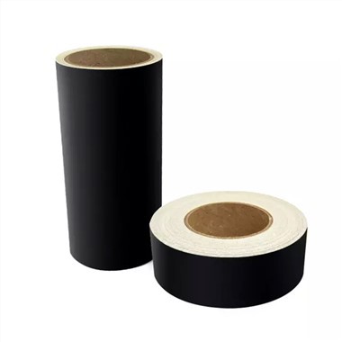 ब्लैक रिफ्लेक्टिव टेप स्टिकर