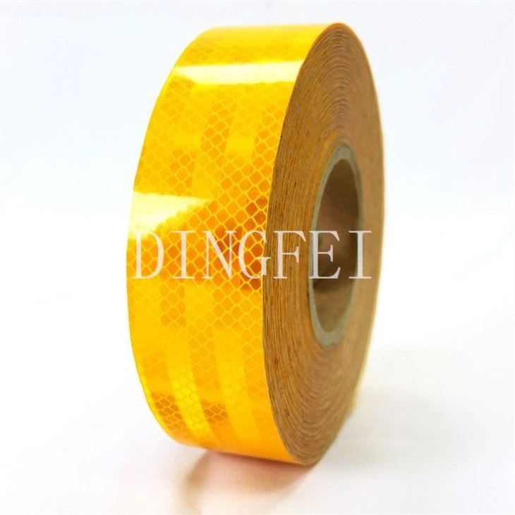 Yellow Reflective Sticker